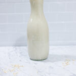 Homemade oat milk creamer