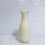 Homemade oat milk creamer