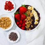 In this photo, you can see an açai bowl