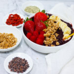 In this photo, you can see an açai bowl