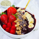 In this photo, you can see an açai bowl