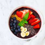 In this photo, you can see an açai bowl