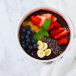 In this photo, you can see an açai bowl