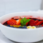 In this photo, you can see an açai bowl