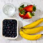 Strawberry Blueberry Banana Smoothie