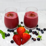 Strawberry Blueberry Banana Smoothie