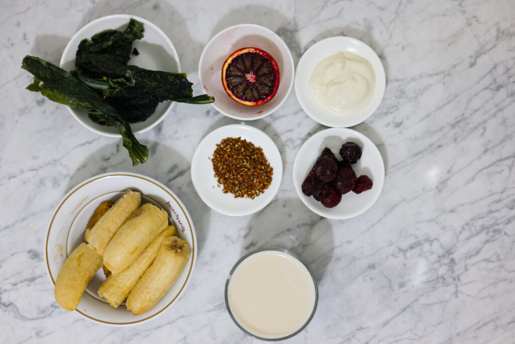 Cherry Kale Smoothie