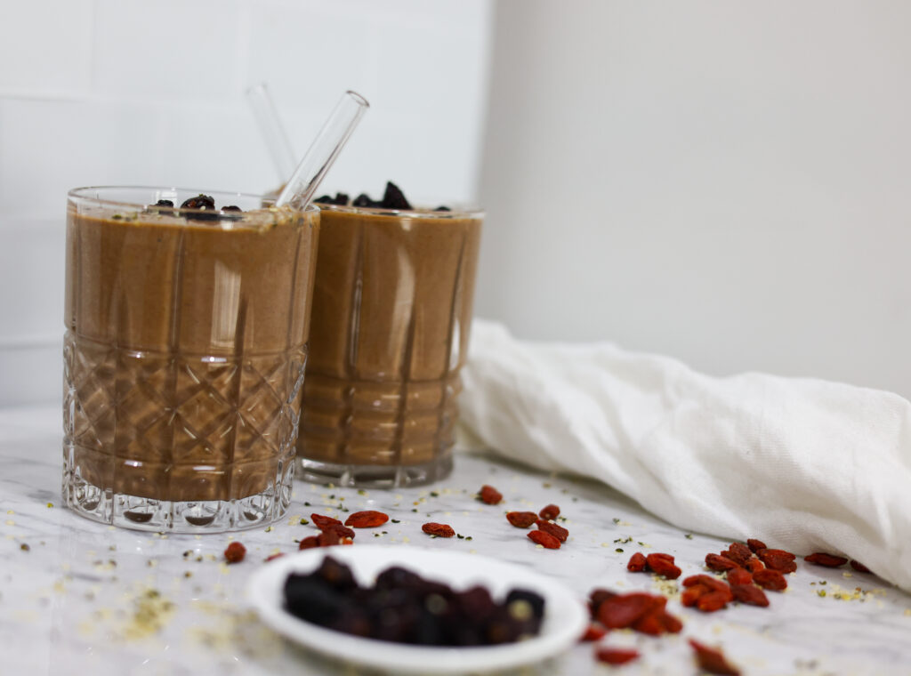 Cherry Kale Smoothie