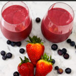 Strawberry Blueberry Banana Smoothie