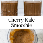 Cherry Kale Smoothie