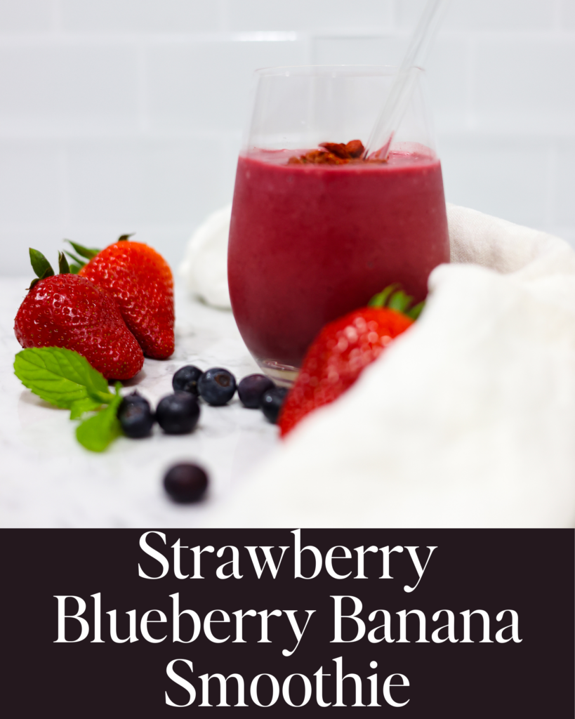 Sip Your Way to a Happy Morning with Our Strawberry Blueberry Banana Smoothie! Kickstart your day with a bang by indulging in our mouth-watering Strawberry Blueberry Banana Smoothie 😋! This delightful blend of fresh fruits, packed with vitamins, makes for the perfect morning energizer 🌞. Experience the perfect symphony of flavors with our simple yet delicious Vitamix recipe. What are you waiting for? Start your day energized with this power-packed beverage! Recipe: https://thefiercelifestyle.com/strawberry-blueberry-banana-smoothie/