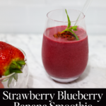 Sip Your Way to a Happy Morning with Our Strawberry Blueberry Banana Smoothie! Kickstart your day with a bang by indulging in our mouth-watering Strawberry Blueberry Banana Smoothie 😋! This delightful blend of fresh fruits, packed with vitamins, makes for the perfect morning energizer 🌞. Experience the perfect symphony of flavors with our simple yet delicious Vitamix recipe. What are you waiting for? Start your day energized with this power-packed beverage! Recipe: https://thefiercelifestyle.com/strawberry-blueberry-banana-smoothie/