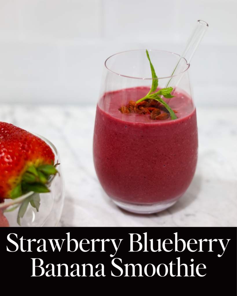 Sip Your Way to a Happy Morning with Our Strawberry Blueberry Banana Smoothie! Kickstart your day with a bang by indulging in our mouth-watering Strawberry Blueberry Banana Smoothie 😋! This delightful blend of fresh fruits, packed with vitamins, makes for the perfect morning energizer 🌞. Experience the perfect symphony of flavors with our simple yet delicious Vitamix recipe. What are you waiting for? Start your day energized with this power-packed beverage! Recipe: https://thefiercelifestyle.com/strawberry-blueberry-banana-smoothie/