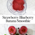 Sip Your Way to a Happy Morning with Our Strawberry Blueberry Banana Smoothie! Kickstart your day with a bang by indulging in our mouth-watering Strawberry Blueberry Banana Smoothie 😋! This delightful blend of fresh fruits, packed with vitamins, makes for the perfect morning energizer 🌞. Experience the perfect symphony of flavors with our simple yet delicious Vitamix recipe. What are you waiting for? Start your day energized with this power-packed beverage! Recipe: https://thefiercelifestyle.com/strawberry-blueberry-banana-smoothie/