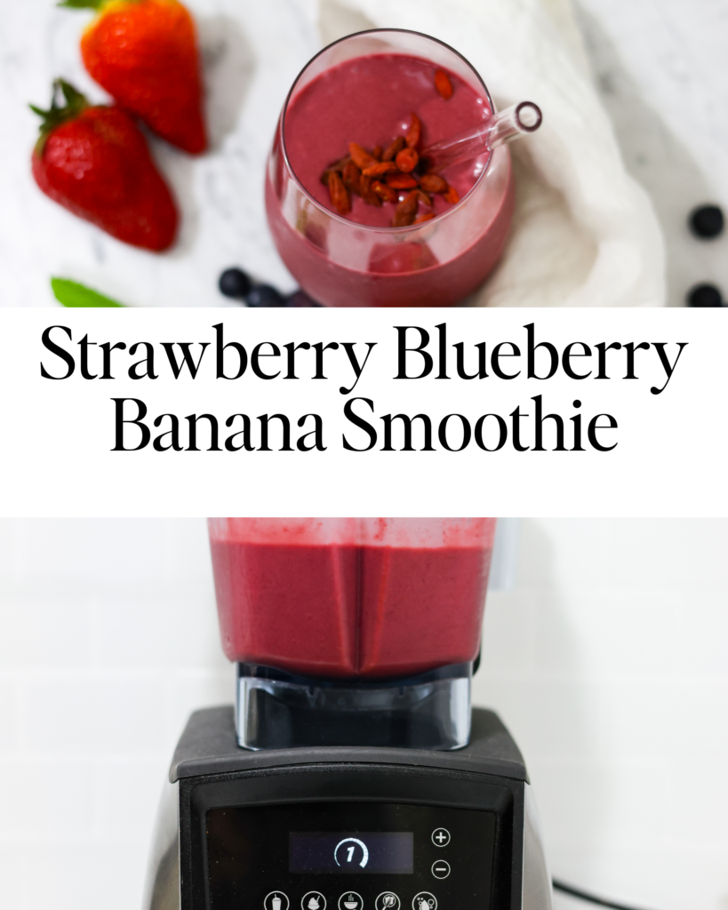 Sip Your Way to a Happy Morning with Our Strawberry Blueberry Banana Smoothie! Kickstart your day with a bang by indulging in our mouth-watering Strawberry Blueberry Banana Smoothie 😋! This delightful blend of fresh fruits, packed with vitamins, makes for the perfect morning energizer 🌞. Experience the perfect symphony of flavors with our simple yet delicious Vitamix recipe. What are you waiting for? Start your day energized with this power-packed beverage! Recipe: https://thefiercelifestyle.com/strawberry-blueberry-banana-smoothie/