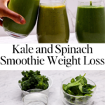 Kale and Spinach Smoothie Weight Loss