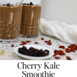 Cherry Kale Smoothie