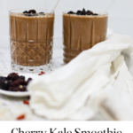 Cherry Kale Smoothie