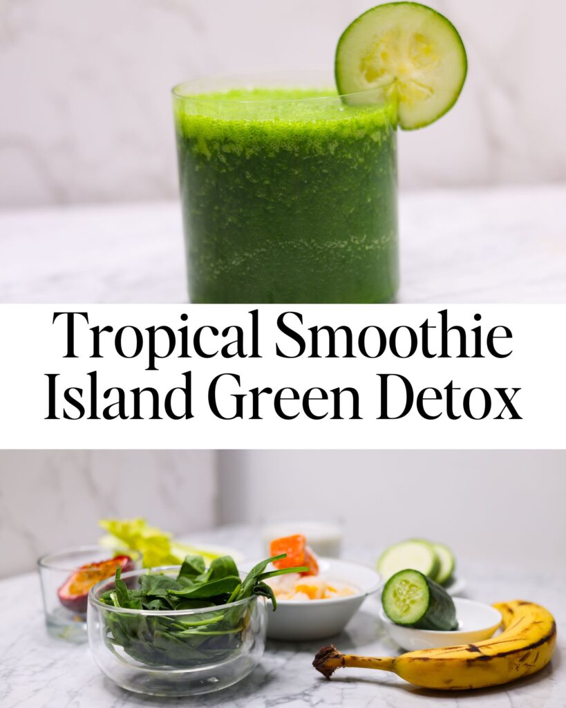 Tropical Smoothie Island Green Detox