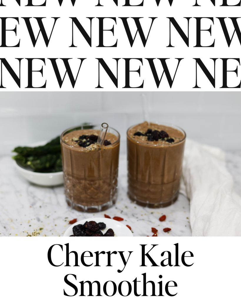 Cherry Kale Smoothie