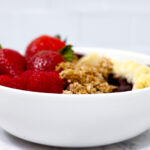 In this photo, you can see an açai bowl