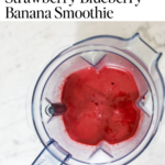 Strawberry Blueberry Banana Smoothie