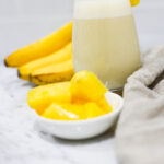 Banana Pineapple Smoothie This Banana Pineapple Smoothie is a refreshing and healthy drink to start your day. Look no further than a banana, pineapple smoothie! This delicious smoothie is packed with nutrients and is the perfect way to kick-start your morning routine. You can find the recipe on my website: https://thefiercelifestyle.com/banana-pineapple-smoothie/