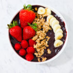 In this photo, you can see an açai bowl