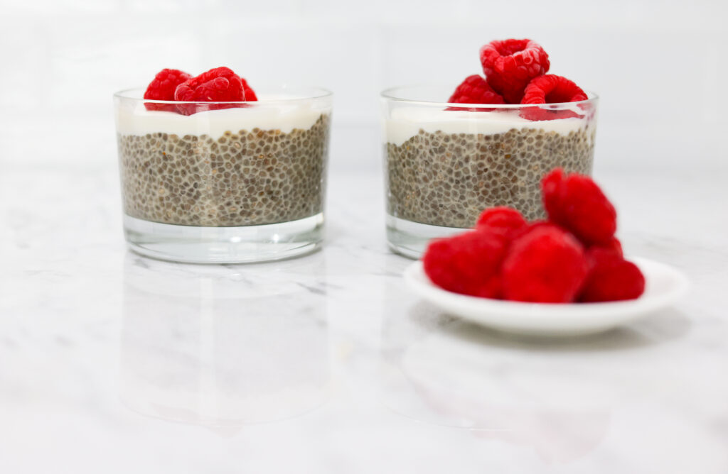 Raspberry Chia Pudding