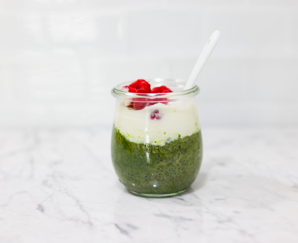 Matcha Chia Pudding