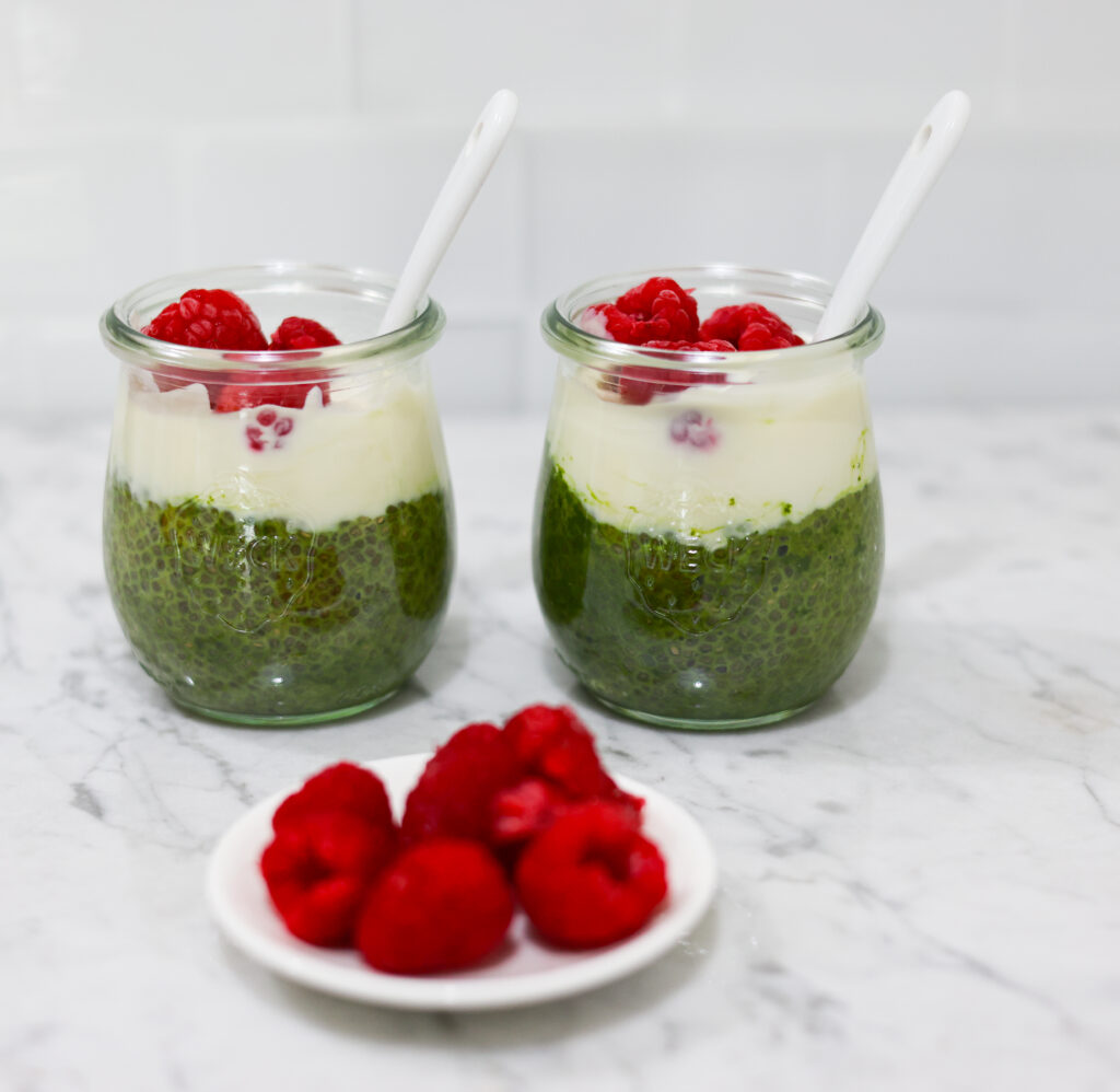 Matcha Chia Pudding