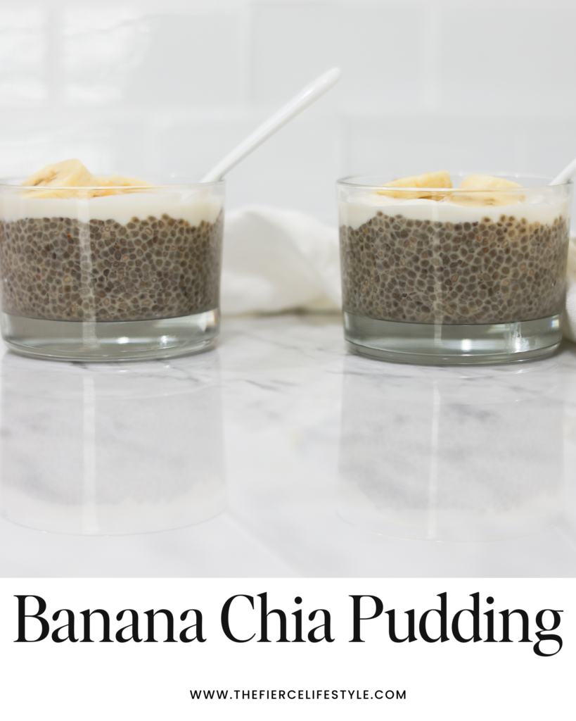 Banana Chia Pudding