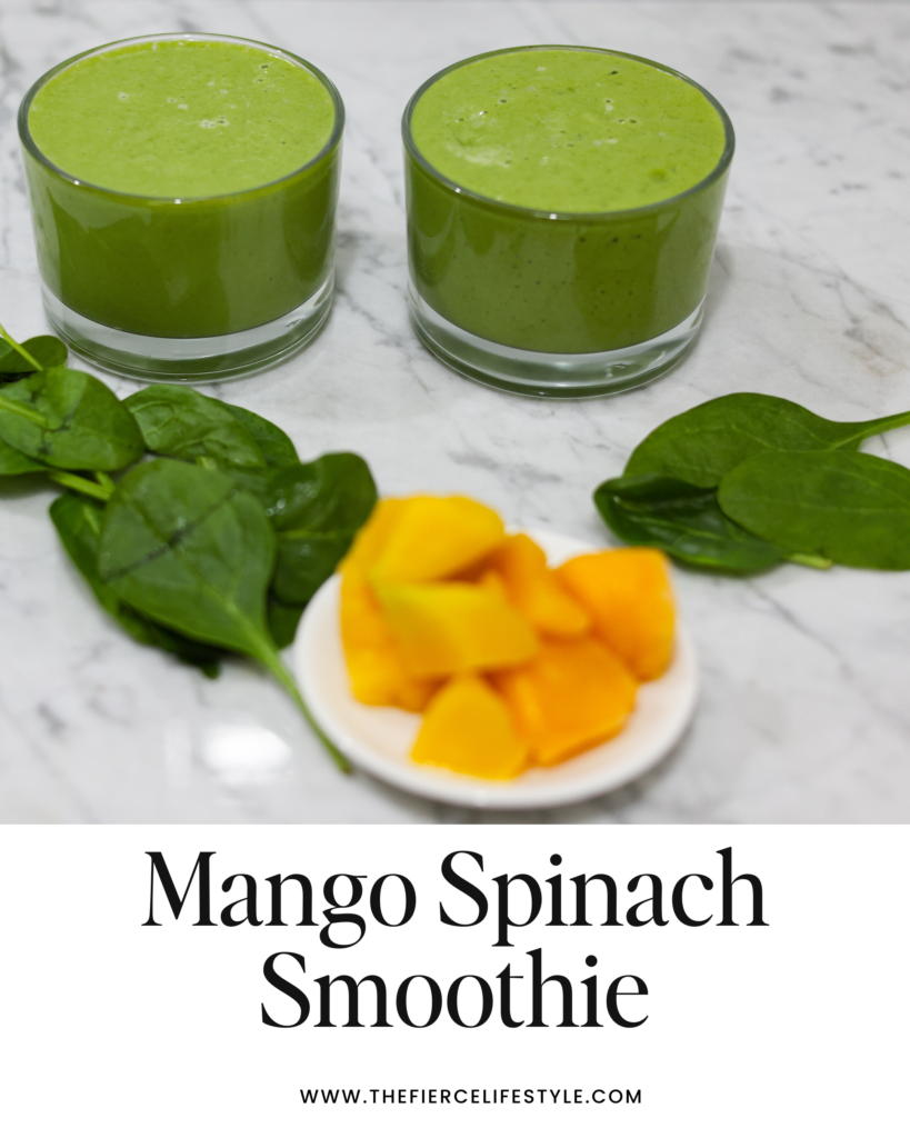 Mango Spinach Smoothie