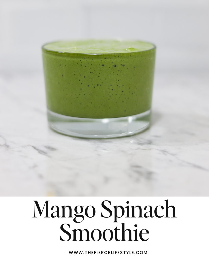 Mango Spinach Smoothie