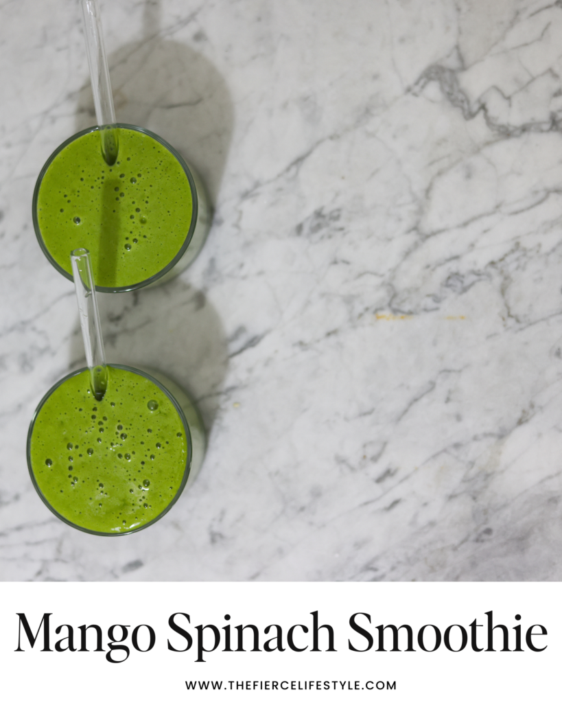 Mango Spinach Smoothie