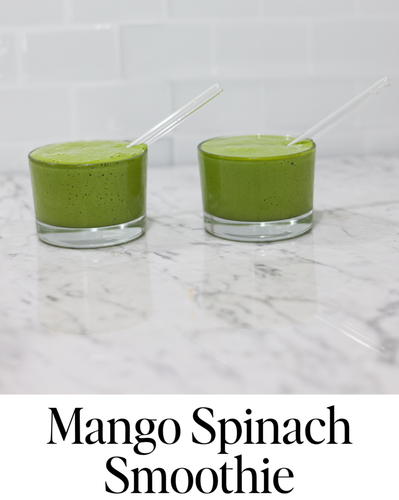 Mango Spinach Smoothie