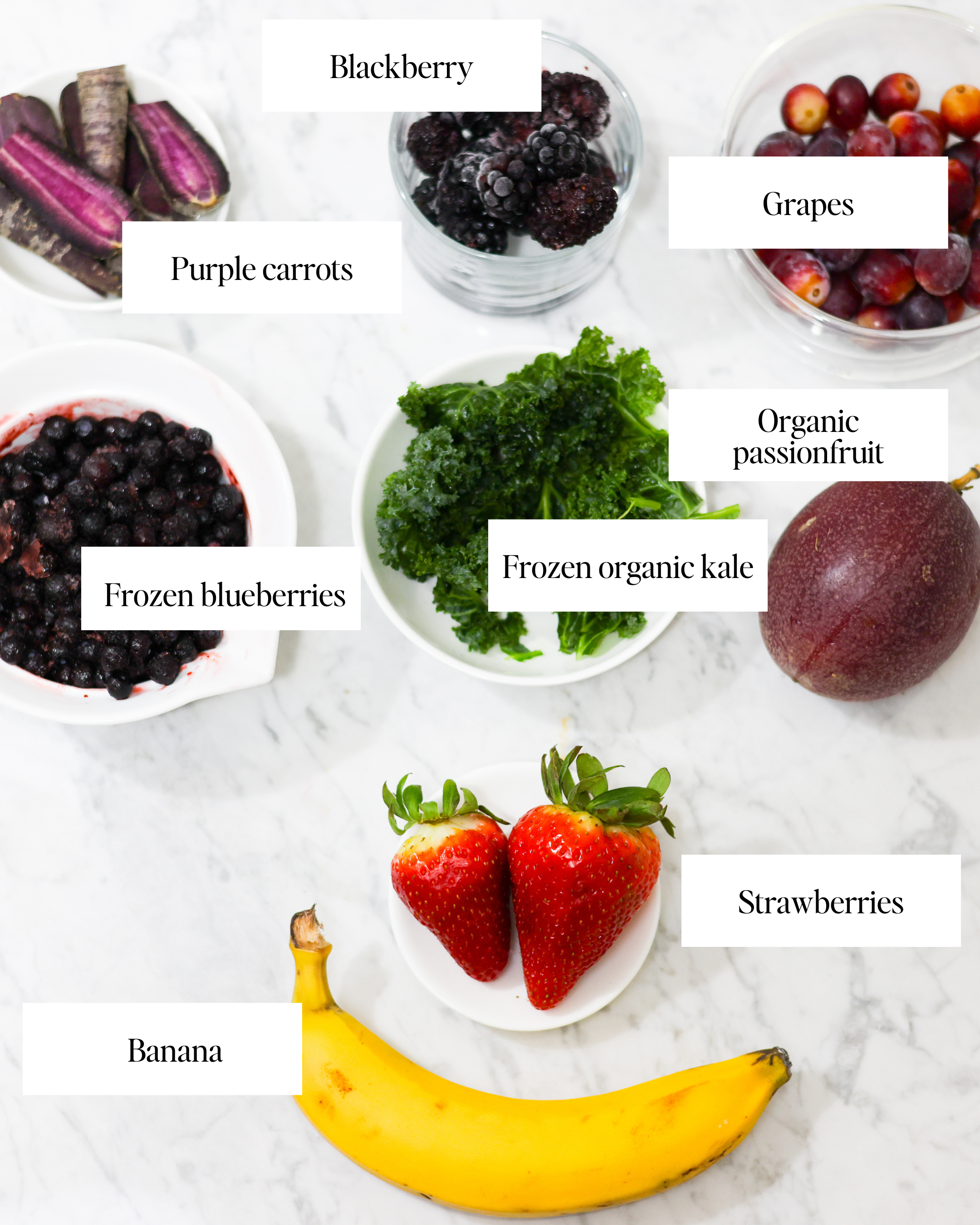 Purple Power Detox Smoothie

