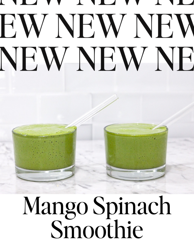 Mango Spinach Smoothie