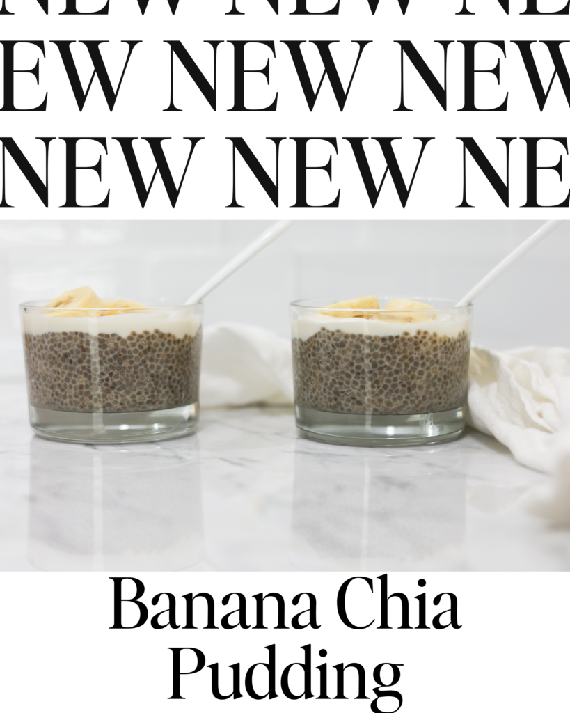 Banana Chia Pudding