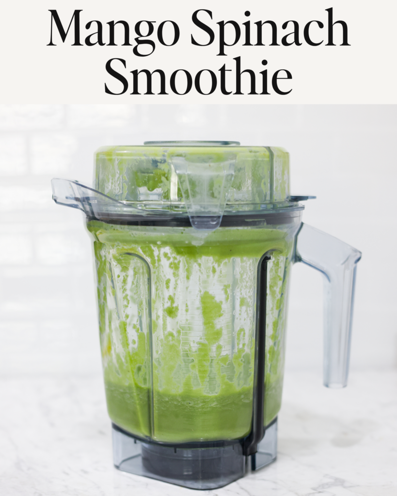 Mango Spinach Smoothie