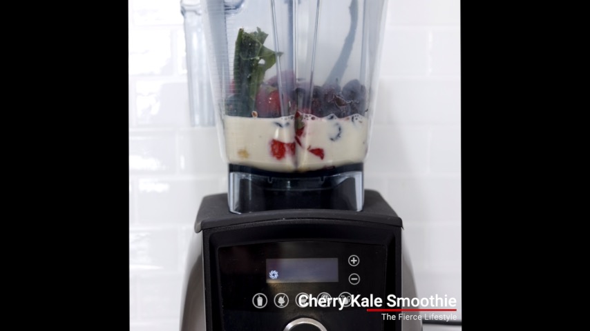 Cherry Kale Smoothie