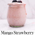 Mango Strawberry Banana Smoothie