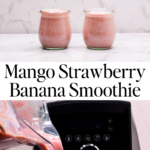 Mango Strawberry Banana Smoothie