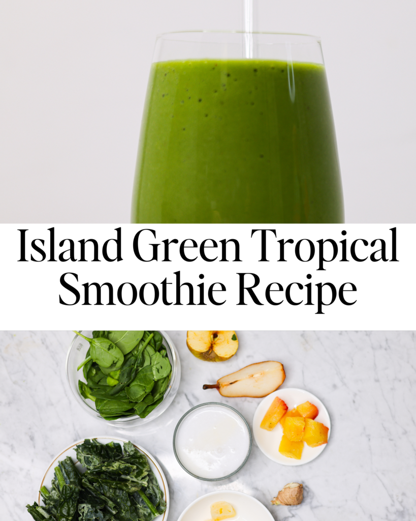 Island Green Tropical Smoothie Aloha! Island Green Smoothie Bliss Say goodbye to dull mornings and hello to the Island Green Tropical Smoothie! Bursting with vibrant fruit flavors and nutritious greens, you'll feel like you're on a tropical getaway in every sip! Get ready to taste sunshine and pack the vitamins your body craves. Don't miss out - Get the recipe! : https://thefiercelifestyle.com/island-green-tropical-smoothie-recipe/