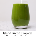 Island Green Tropical Smoothie Aloha! Island Green Smoothie Bliss Say goodbye to dull mornings and hello to the Island Green Tropical Smoothie! Bursting with vibrant fruit flavors and nutritious greens, you'll feel like you're on a tropical getaway in every sip! Get ready to taste sunshine and pack the vitamins your body craves. Don't miss out - Get the recipe! : https://thefiercelifestyle.com/island-green-tropical-smoothie-recipe/