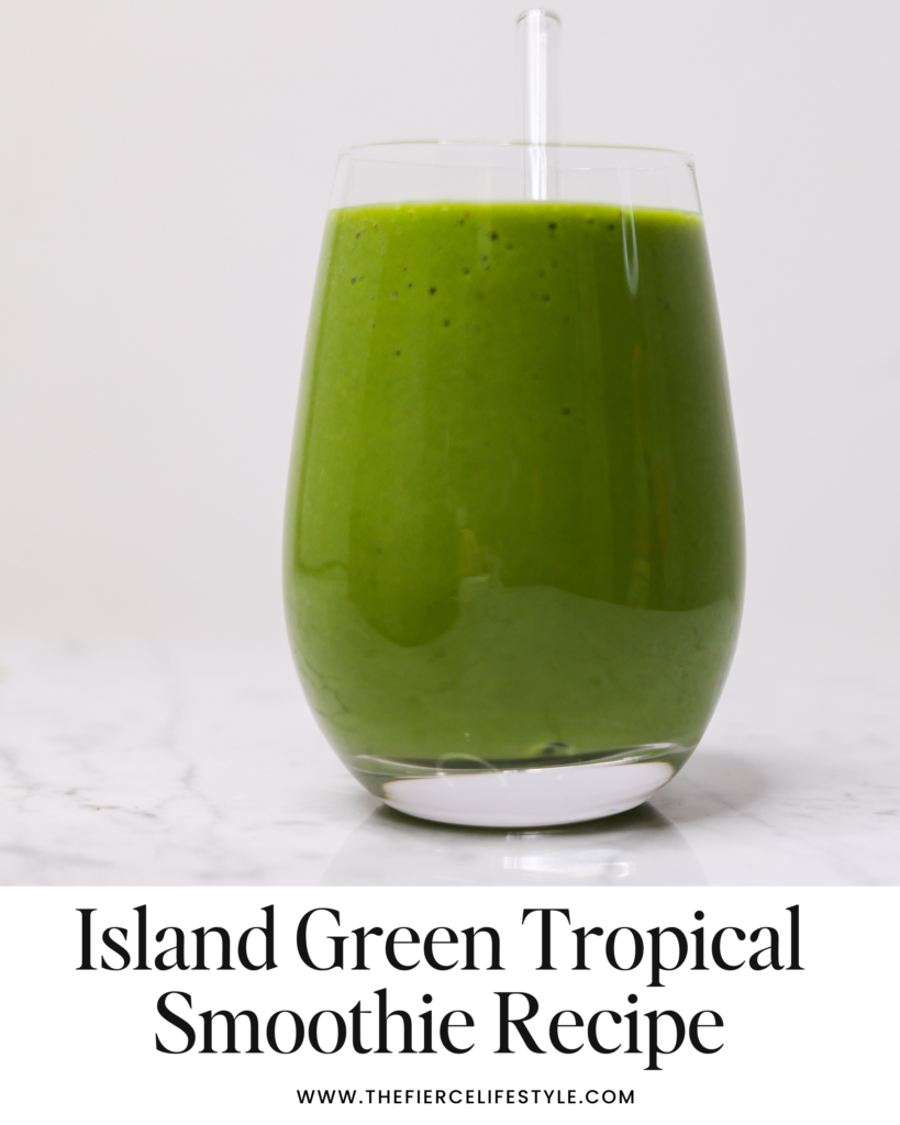 Island Green Tropical Smoothie Aloha! Island Green Smoothie Bliss Say goodbye to dull mornings and hello to the Island Green Tropical Smoothie! Bursting with vibrant fruit flavors and nutritious greens, you'll feel like you're on a tropical getaway in every sip! Get ready to taste sunshine and pack the vitamins your body craves. Don't miss out - Get the recipe! : https://thefiercelifestyle.com/island-green-tropical-smoothie-recipe/