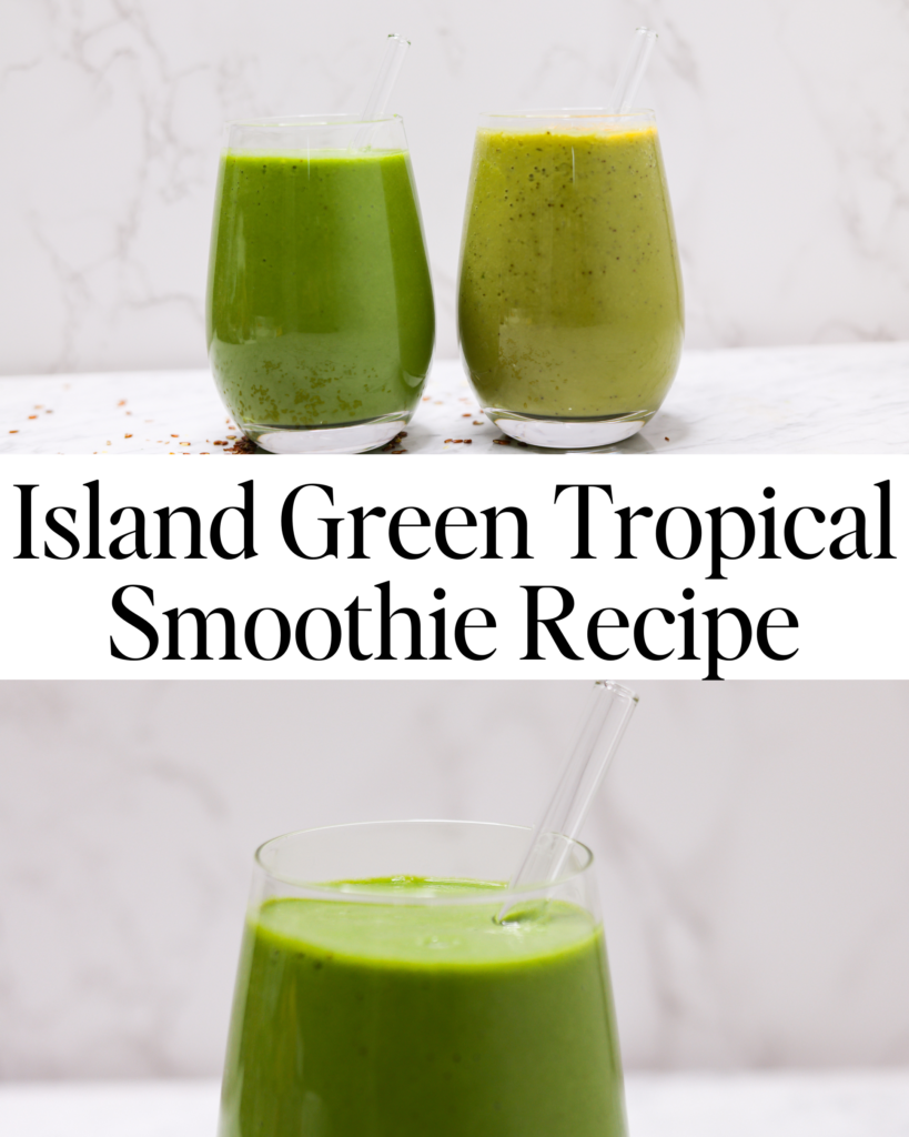 Island Green Tropical Smoothie Aloha! Island Green Smoothie Bliss Say goodbye to dull mornings and hello to the Island Green Tropical Smoothie! Bursting with vibrant fruit flavors and nutritious greens, you'll feel like you're on a tropical getaway in every sip! Get ready to taste sunshine and pack the vitamins your body craves. Don't miss out - Get the recipe! : https://thefiercelifestyle.com/island-green-tropical-smoothie-recipe/