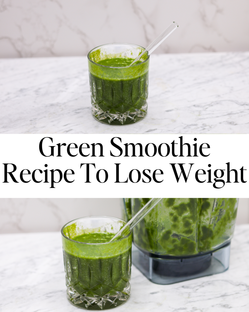 Green Smoothie Recipe To Lose Weight