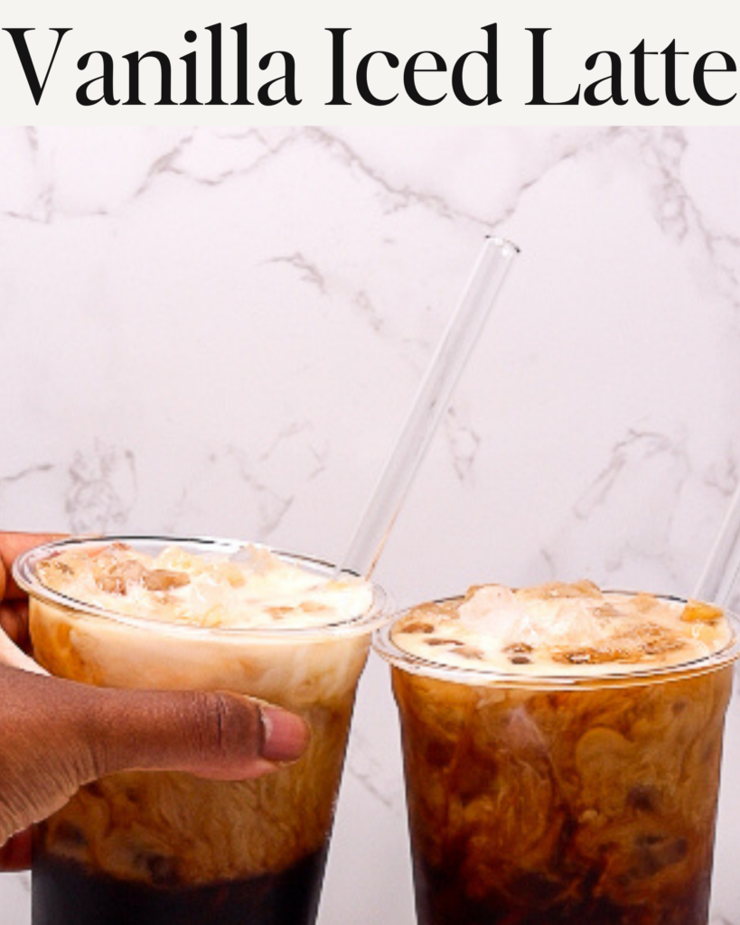 Vanilla Iced Latte