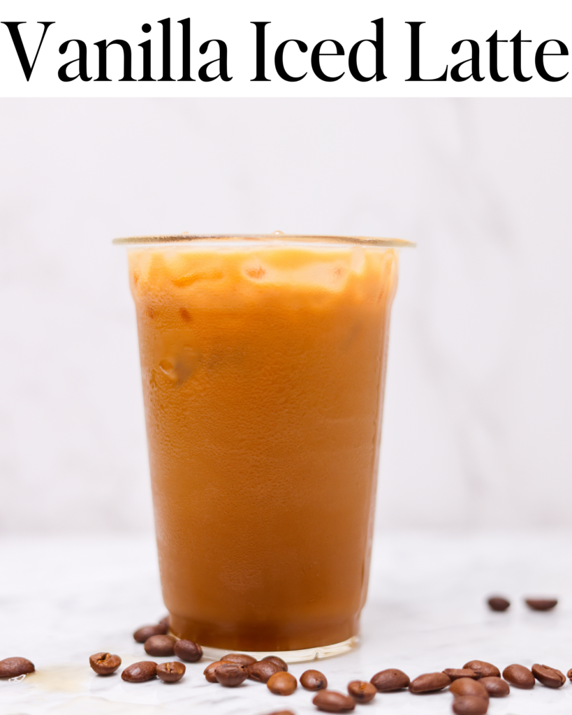 Vanilla Iced Latte